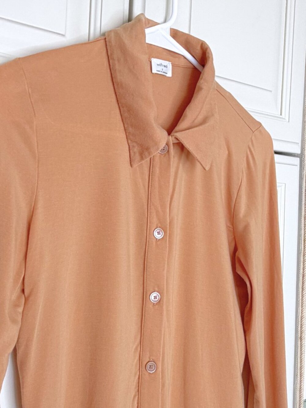 Aritzia Wilfred Pose Long Sleeve Blouse Small